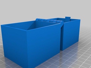 my customized hinged box latch magic deck 3d printing tests 3d print model - Mito3D