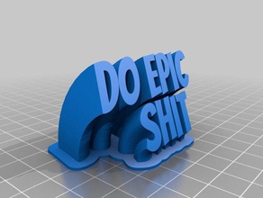 do epic shit office customized 3d print model - Mito3D