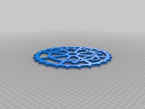 orraca sprocket customized 3d print model - Mito3D