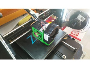 anycubic i3 mega 7530 glacière + bltouch L'imprimante 3d de pièces circuit refroidissement ventilateur 3d print model - Mito3D