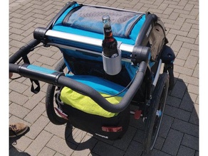 thule chariot supporto di tazza sport & fitness all'aperto carro croce portabevande 3d print model - Mito3D
