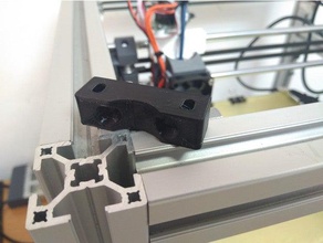 ender 2 adjustable z stepper mount bracket 3d printer parts creality ender2 3d print model - Mito3D