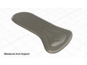 metatarsal arch support foot orthopedics shoe 3d print model - Mito3D