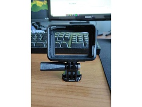 durable gopro thumb screw knob m5 hex bolts camera mount 3d print model - Mito3D