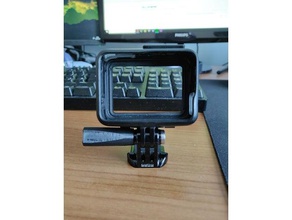 dauerhafte gopro Rändelschraube knob, m5 hex-Schrauben Kamera mount 3d print model - Mito3D