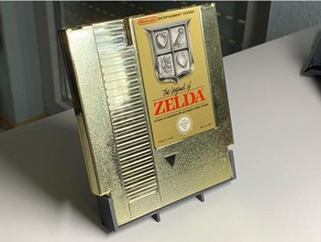 nes kartuşu stand oyuncak & oyun aksesuarları kartuş nintendo supermariobros zelda 3d print model - Mito3D