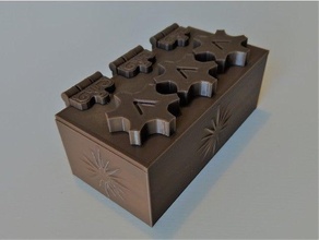 puzzle-box remix Rätsel breakout breakoutedu Flucht escapegame escaperoom verschlossene Kiste puzzle secret box 3d print model - Mito3D