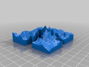 mount everest puzzle 3d printing 3d print model - Mito3D
