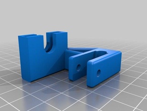 filament Rolle 3d Drucker Zubehör kompakt creality ender 3 pro filament-guide spool-Halter 3d print model - Mito3D