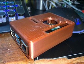 raspberry pi 4 case computer 3d print model - Mito3D