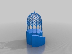 rivendell pagoda edifici e strutture signore anelli lotr gran burrone 3d print model - Mito3D