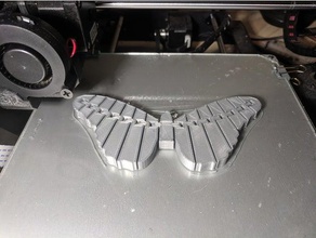 smashing pumpkins - articulated bullet butterfly wings 3d print model - Mito3D