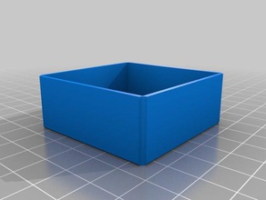 simple reliant les boîtes conteneurs bijoux 3d print model - Mito3D