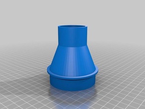 40 mm adattatore per tubo parti su misura 3d print model - Mito3D