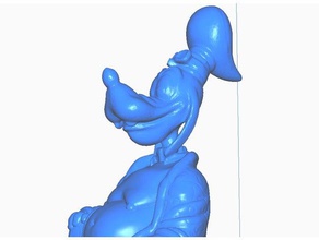 goofy Buda tam anlamıyla retro koleksiyonu heykeller çizgi film karakteri remix 3d print model - Mito3D