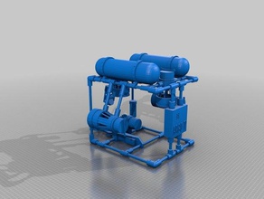 argo v modelo de robôs rov submarino em escala veículo subaquático 3d print model - Mito3D