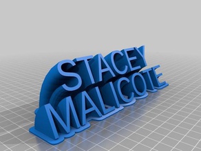 malicote office personalizado 3d print model - Mito3D