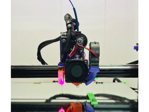 40mm fan shroud w bltouch sensor 3d printer parts 3d print model - Mito3D