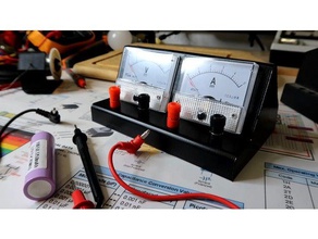 analog-meter Gehäuse - Elektronik 3d print model - Mito3D