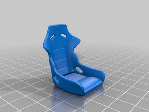 recaro seat without base automotive 3d scan 3d print model - Mito3D