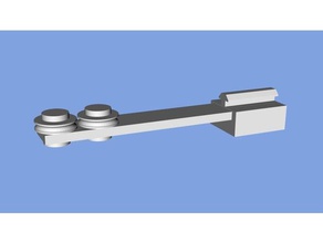 rail mounted filament guide 3d printer parts ender 3 3d print model - Mito3D