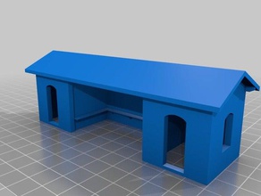 abri quai plm buildings & structures 3d print model - Mito3D