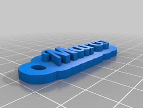 marco Anahtarlık özelleştirilmiş 3d print model - Mito3D