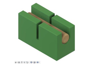 wood pin cut jig diy cutting woodworking tools 3d print model - Mito3D