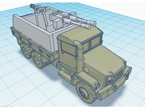 vietnam guntruck 7 1100 scale 3d printing 3d print model - Mito3D