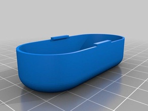 amazon dash reusable bottom case electronics 3d print model - Mito3D