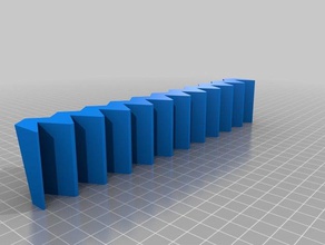 10-slot-benutzerdefinierte Pinsel-Halter Werkzeug-Halterungen & - Boxen kundengebundene 3d print model - Mito3D