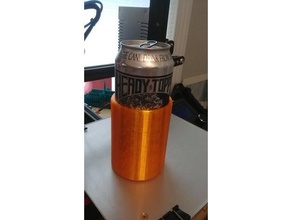 tpu can coozie 12 16 oz cans kitchen & dining 3d print model - Mito3D
