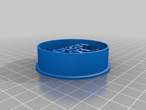 fusão fc cortador de cookie 3d print model - Mito3D