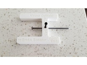 brake booster adjustment tool automotive 3d print model - Mito3D