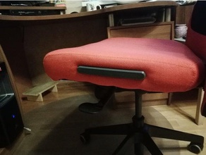 markus de ikea presidente la manija montaje las tuercas tapa oficina silla 3d print model - Mito3D