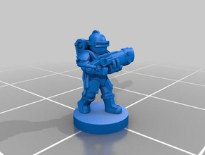 solar commandos toys & games 6mm epic epic30k epic40k scale 3d print model - Mito3D