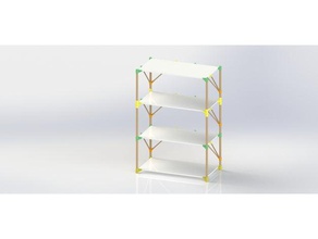 scalable diy shelf diy furniture rack scalable shelf stand