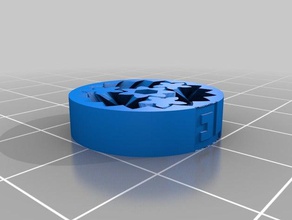 hex3 çöküyorum taşıyan parçalar özelleştirilmiş 3d print model - Mito3D