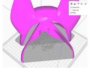 fortnite deriva máscara adereços 3d print model - Mito3D