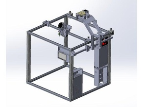 x5s duplo braço dueto sensor laser de montagem Impressora 3d peças 3d print model - Mito3D
