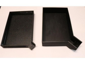 pourable perforated trays containers 3d print model - Mito3D