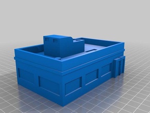 1 100 Maßstab 15mm low detail Gebäude & Strukturen team yankee 3d print model - Mito3D