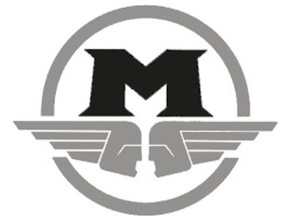 il monogramma m porte cl segni e loghi chiave logo mbk mbk51 mobylette ciclomotore motobecane motoconfort 3d print model - Mito3D