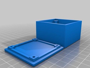 meu projeto personalizado a tampa da caixa de parafusos eletrônica 3d print model - Mito3D