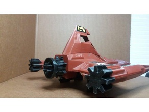 buck rogers juguete de reproducción piezas caza land rover juegos y juguetes 3d print model - Mito3D