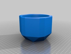 hex-a-plant 3d printing desk plant flower pot vase 3d print model - Mito3D