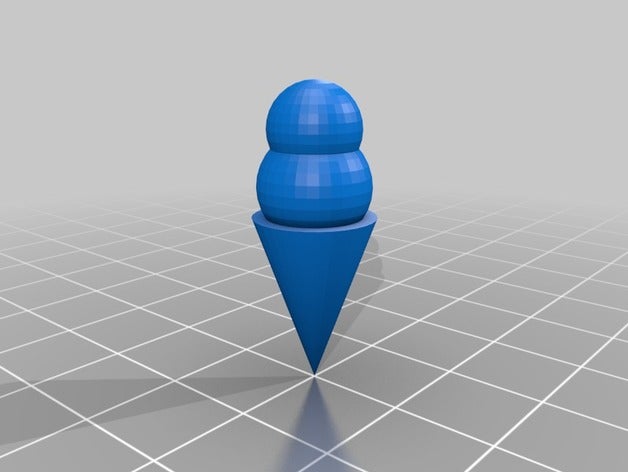 ice cream 3d printing 3D print model - Mito3D