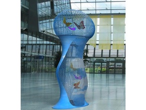 aerarium dekor akvaryum kuş kafesi teraryum 3d print model - Mito3D