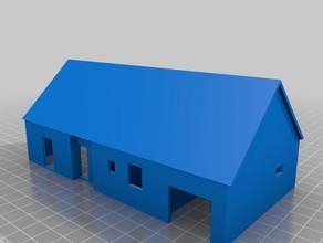 maison 10 - mirebeau b ze 21 bâtiments et structures de l'architecture n échelle 3d print model - Mito3D