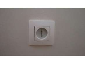 just another anti-baby ac power socket safety household baby childproof child proofing electrical supply cover protection 3d print model - Mito3D